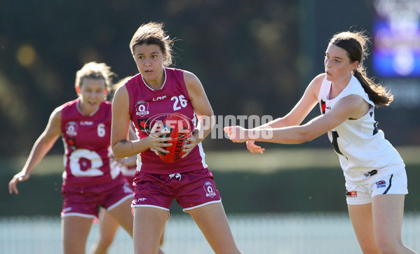 AFLW 2021 U19 Championships - Vic Country v Queensland - 851261