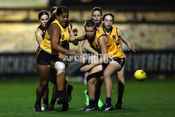 AFLW 2021 U17 Girls Championships - WA Black v WA Gold - 852008