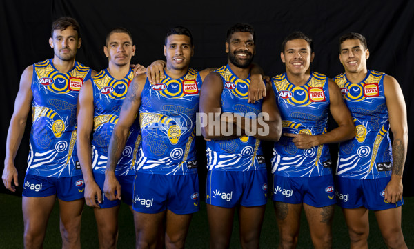 AFL 2021 Media - West Coast Indigenous Guernsey - 852111