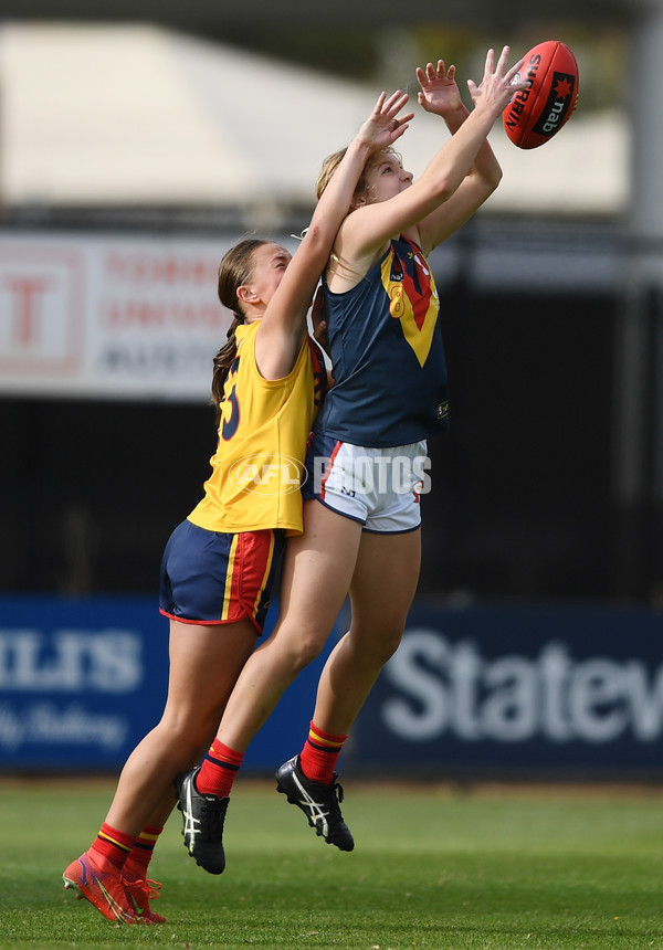 AFLW 2021 U17 Girls Championships SA Yellow v SA Blue - 855363