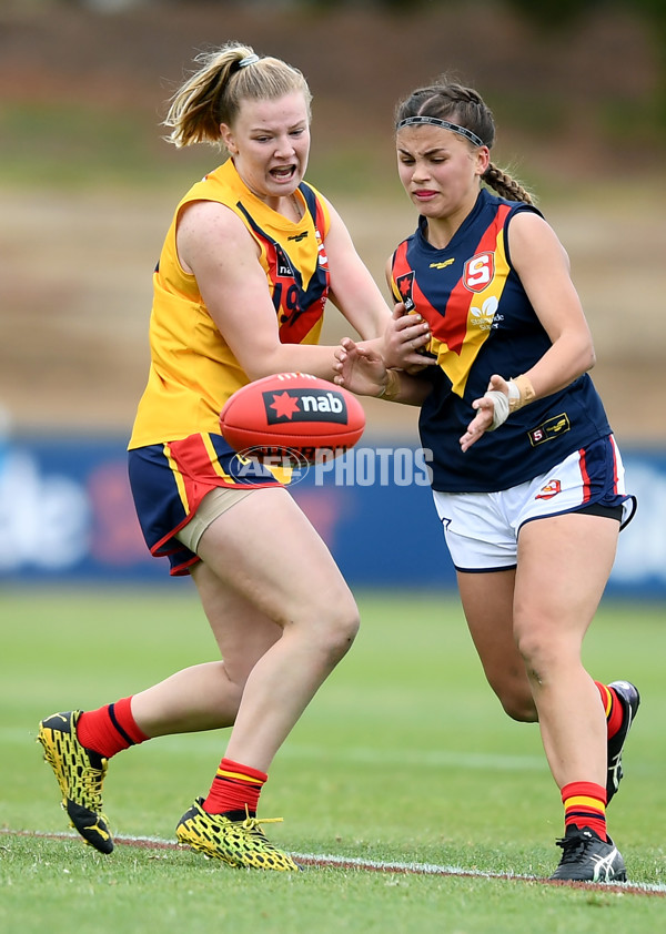 AFLW 2021 U17 Girls Championships SA Yellow v SA Blue - 855396