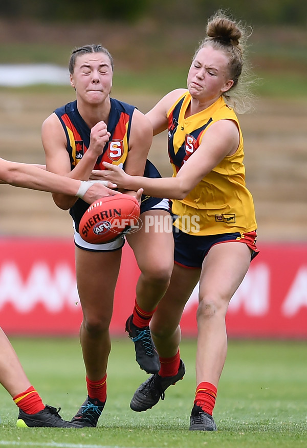 AFLW 2021 U17 Girls Championships SA Yellow v SA Blue - 855411