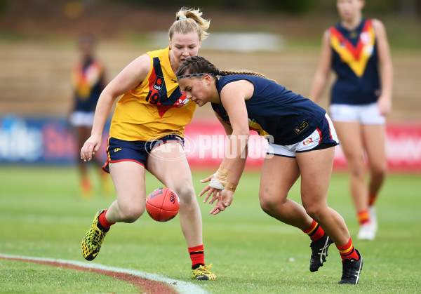 AFLW 2021 U17 Girls Championships SA Yellow v SA Blue - 855395