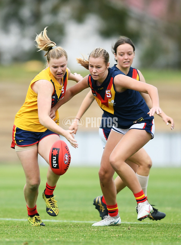 AFLW 2021 U17 Girls Championships SA Yellow v SA Blue - 855384