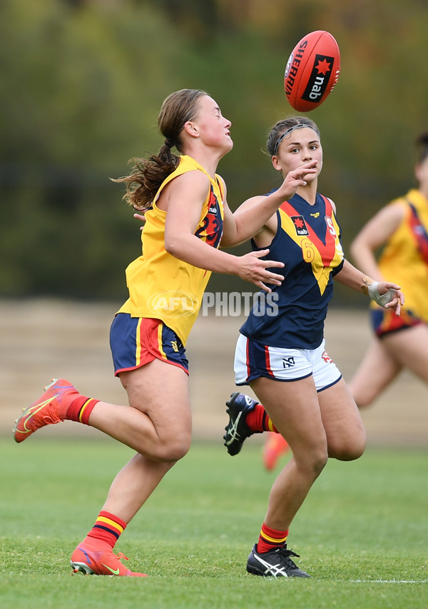 AFLW 2021 U17 Girls Championships SA Yellow v SA Blue - 855390