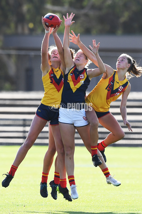 AFLW 2021 U17 Girls Championships SA Yellow v SA Blue - 855517