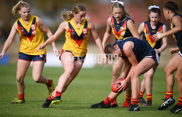 AFLW 2021 U17 Girls Championships SA Yellow v SA Blue - 855470