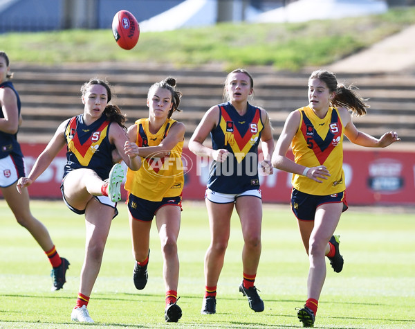 AFLW 2021 U17 Girls Championships SA Yellow v SA Blue - 855516