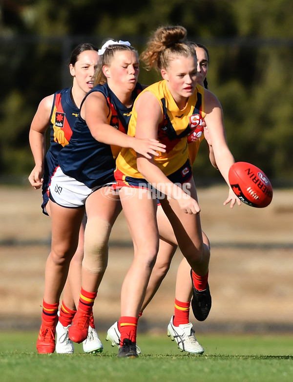 AFLW 2021 U17 Girls Championships SA Yellow v SA Blue - 855524