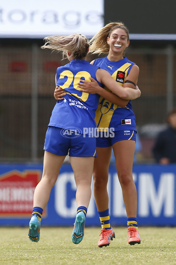 NAB League Girls 2022 - Sandringham Dragons v Western Jets - 910768