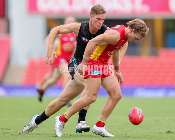 AFL 2022 Practice Match - Gold Coast v Port Adelaide - 912381