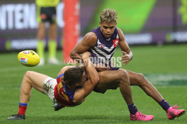 AFL 2021 Round 21 - Fremantle v Brisbane - 880627