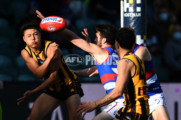 AFL 2021 Round 22 - Hawthorn v Western Bulldogs - 881568