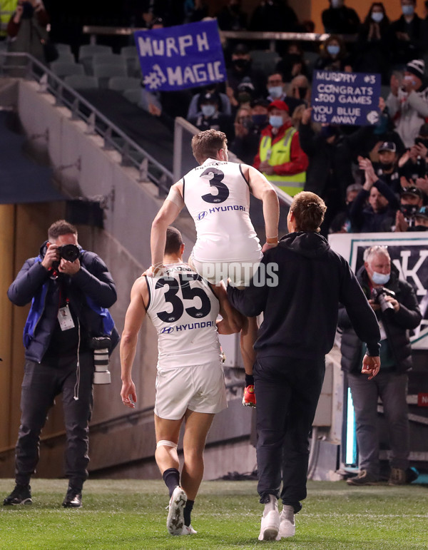 AFL 2021 Round 22 - Port Adelaide v Carlton - 881845