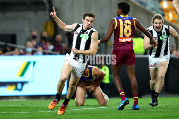 AFL 2021 Round 22 - Brisbane v Collingwood - 881849