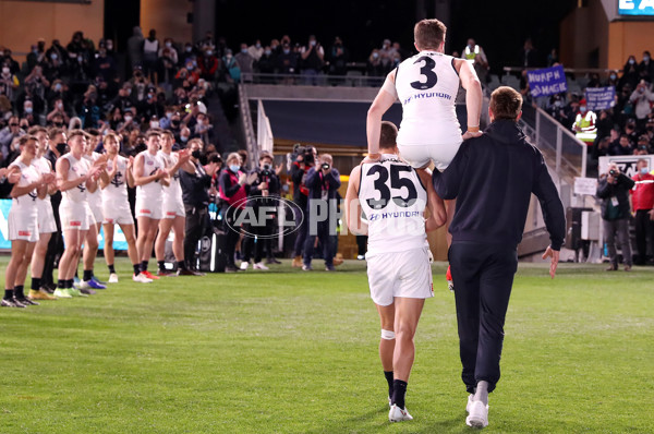 AFL 2021 Round 22 - Port Adelaide v Carlton - 881852