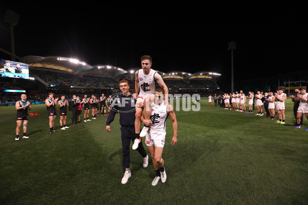 AFL 2021 Round 22 - Port Adelaide v Carlton - 881875