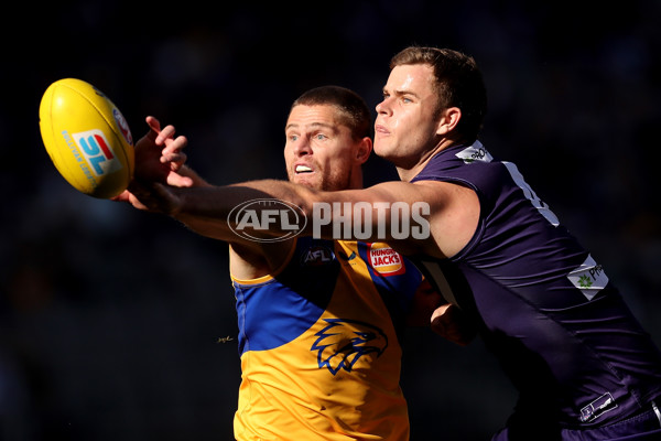 AFL 2021 Round 22 - Fremantle v West Coast - 882799