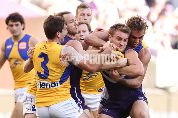 AFL 2021 Round 22 - Fremantle v West Coast - 882920