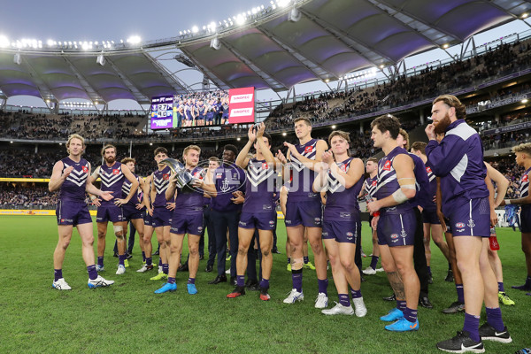 AFL 2021 Round 22 - Fremantle v West Coast - 883021