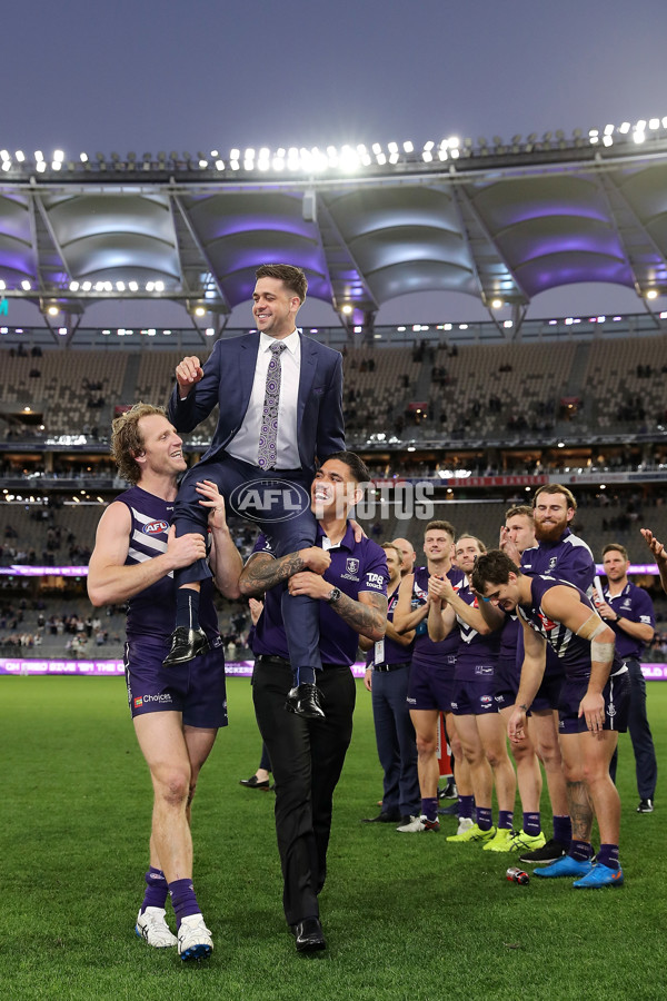 AFL 2021 Round 22 - Fremantle v West Coast - 883014