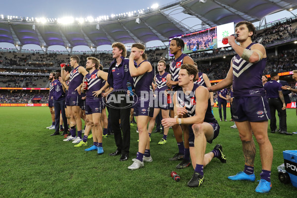 AFL 2021 Round 22 - Fremantle v West Coast - 883025