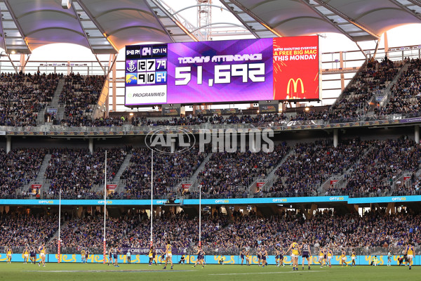 AFL 2021 Round 22 - Fremantle v West Coast - 883076