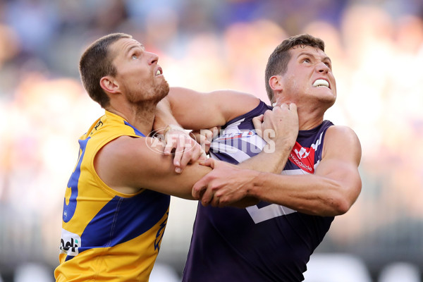 AFL 2021 Round 22 - Fremantle v West Coast - 883119