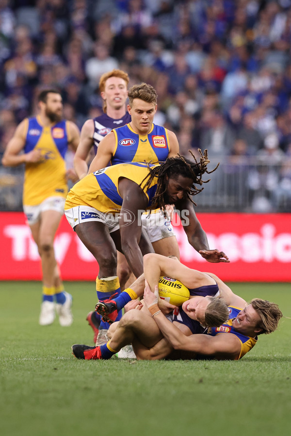 AFL 2021 Round 22 - Fremantle v West Coast - 883139