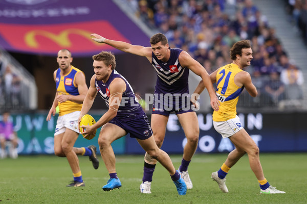 AFL 2021 Round 22 - Fremantle v West Coast - 883149