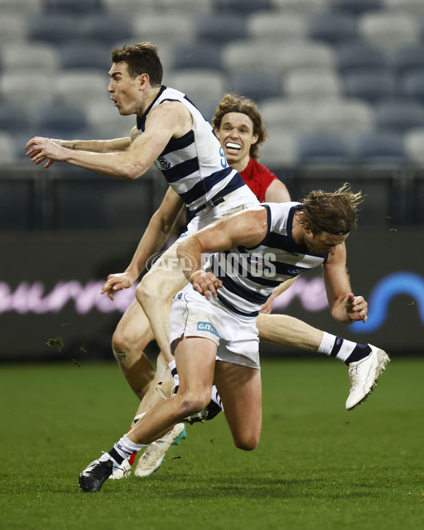 AFL 2021 Round 23 - Geelong v Melbourne - 884728