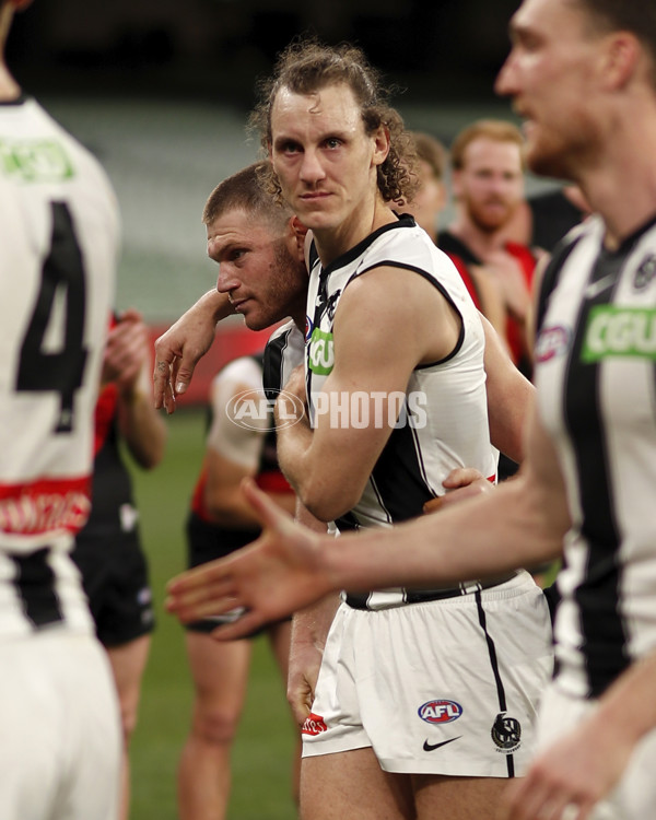 AFL 2021 Round 23 - Essendon v Collingwood - 885343