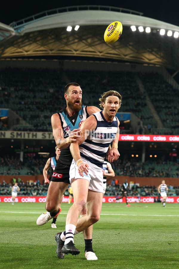 AFL 2021 Second Qualifying Final - Port Adelaide v Geelong - 886391