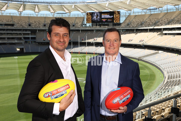 AFL 2021 Media - Grand Final Presenters Media Opportunity - 888525