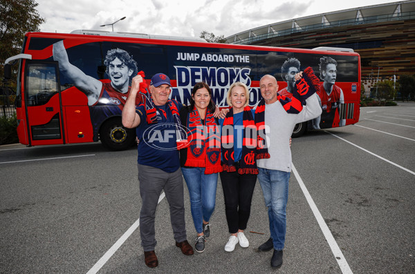 AFL 2021 Media - Demons Bandwagon Media Opportunity - 888567