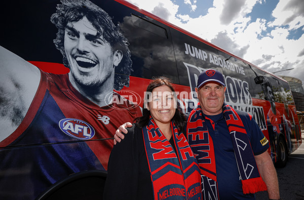 AFL 2021 Media - Demons Bandwagon Media Opportunity - 888654