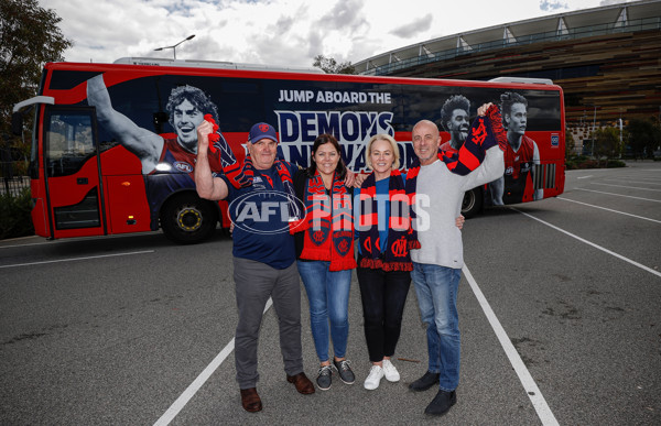 AFL 2021 Media - Demons Bandwagon Media Opportunity - 888568