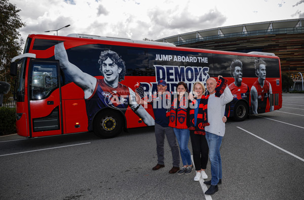 AFL 2021 Media - Demons Bandwagon Media Opportunity - 888645
