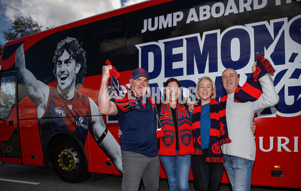 AFL 2021 Media - Demons Bandwagon Media Opportunity - 888648