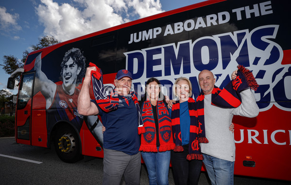 AFL 2021 Media - Demons Bandwagon Media Opportunity - 888646