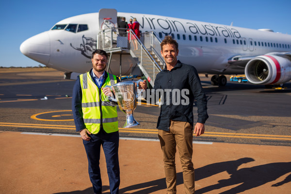 AFL 2021 Media - Toyota AFL Premiership Cup Tour - 890149