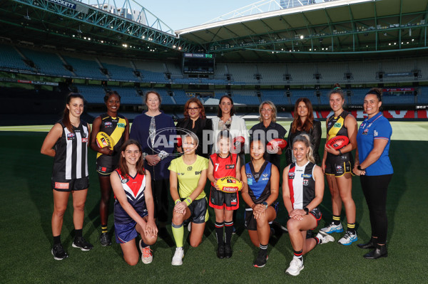 AFLW 2021 Media - Womens Football Vision Launch - 899766