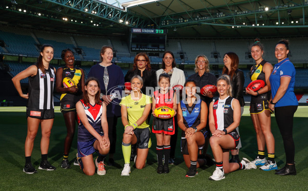 AFLW 2021 Media - Womens Football Vision Launch - 899768