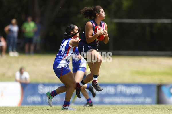 NAB League Girls 2022 - Sandringham Dragons v Oakleigh Chargers - 905237