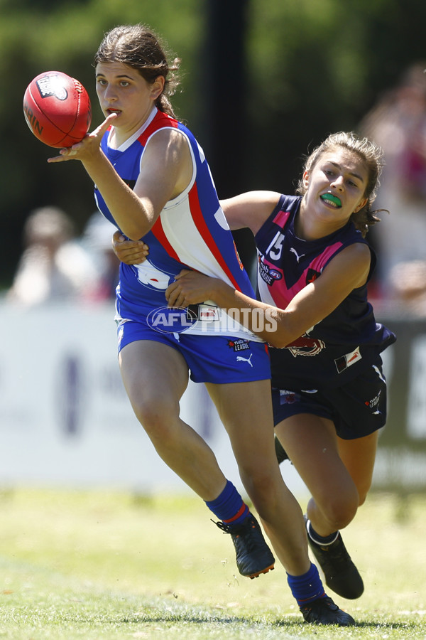 NAB League Girls 2022 - Sandringham Dragons v Oakleigh Chargers - 905257