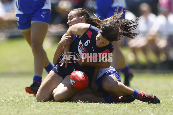 NAB League Girls 2022 - Sandringham Dragons v Oakleigh Chargers - 905575