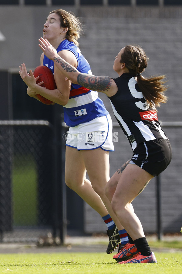 VFLW 2021 Round 13 - Collingwood v Western Bulldogs - 860422