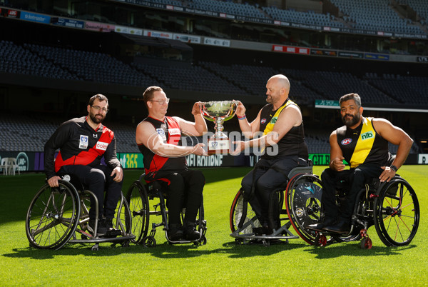 AFL 2022 Media - Victorian Wheelchair FL Grand Final Media Opportunity - 1006872