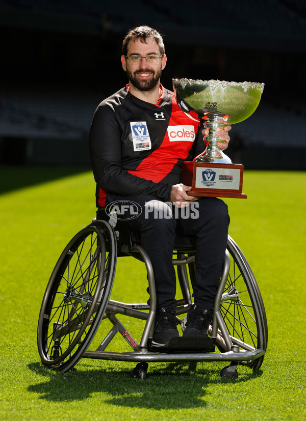 AFL 2022 Media - Victorian Wheelchair FL Grand Final Media Opportunity - 1006870