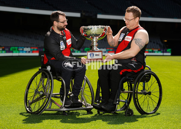 AFL 2022 Media - Victorian Wheelchair FL Grand Final Media Opportunity - 1006867